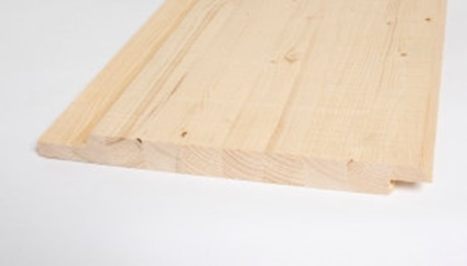 Limträpanel Sverige falsad spårpanel ändspontad 25x270 mm