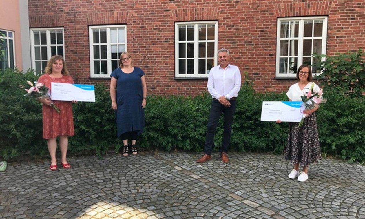 Södras Annica Larsson Ahlstedt tilldelas Region Blekinges pris för hållbar utveckling för sitt arbete med att projektleda textilåtervinningsprojektet Once More™.