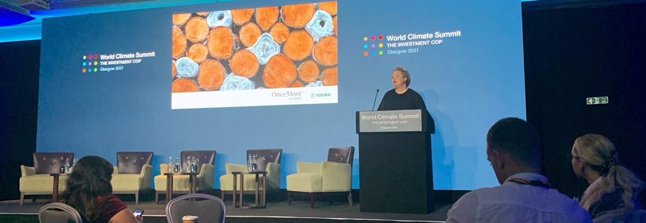 Lotta Lyrå på World Climate Summit
