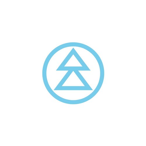 Blå symbol