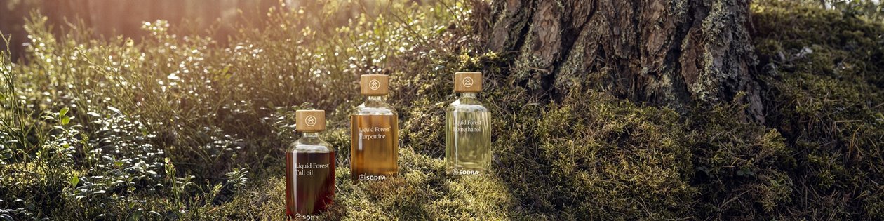 Liquid forest bottles