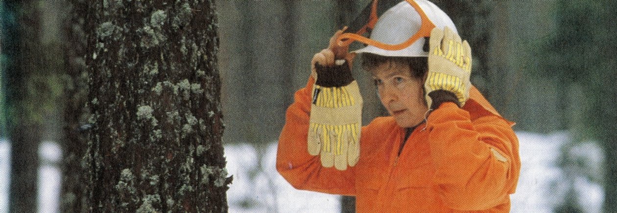 Anna-Lisa Wilhelmsson i Åseda, en av många kvinnliga skogsägare i Södra, berättar hur hon upplevde att vara skogsägare och jobba i sin egen skog i en artikel i Södrakontakt nr 1 1986.