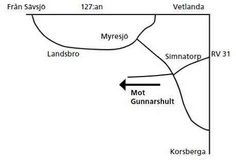 vägbeskrivning till en skogsdag