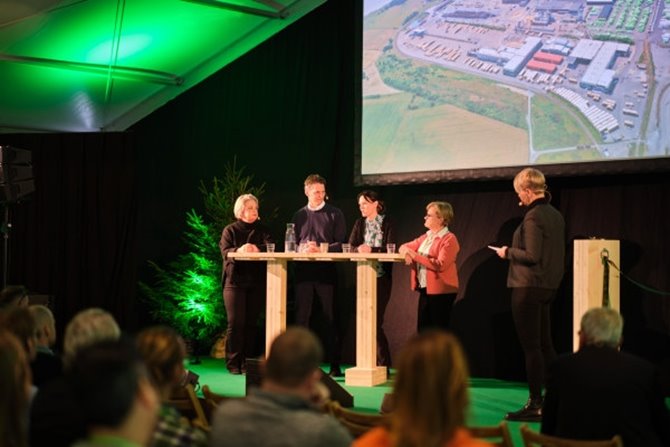 Invigning i Södras nya KL-träfabrik 15 mars 2023
