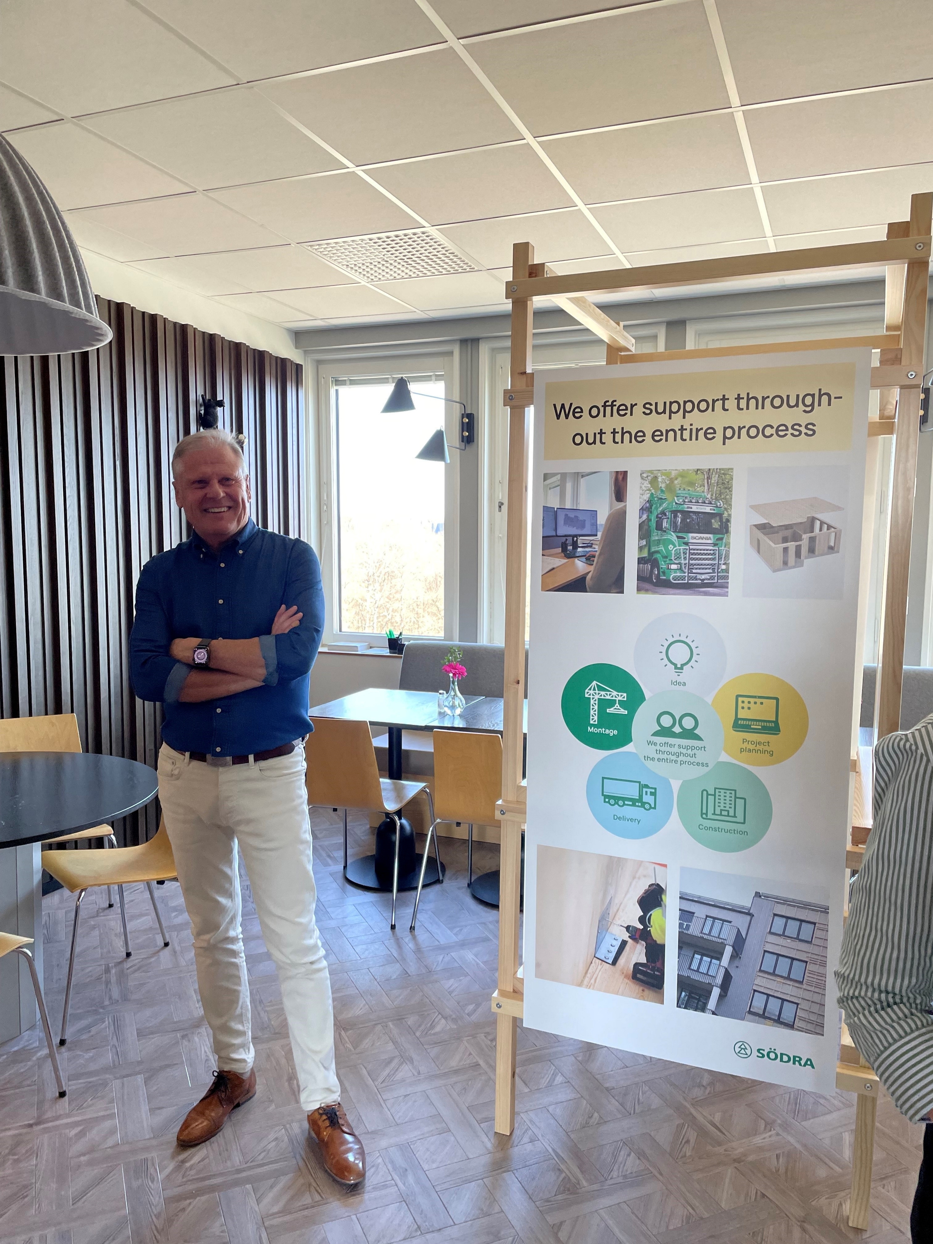 Södra Cell International och Södra Bioproducts Week 2023 på Södras huvudkontor i Växjö