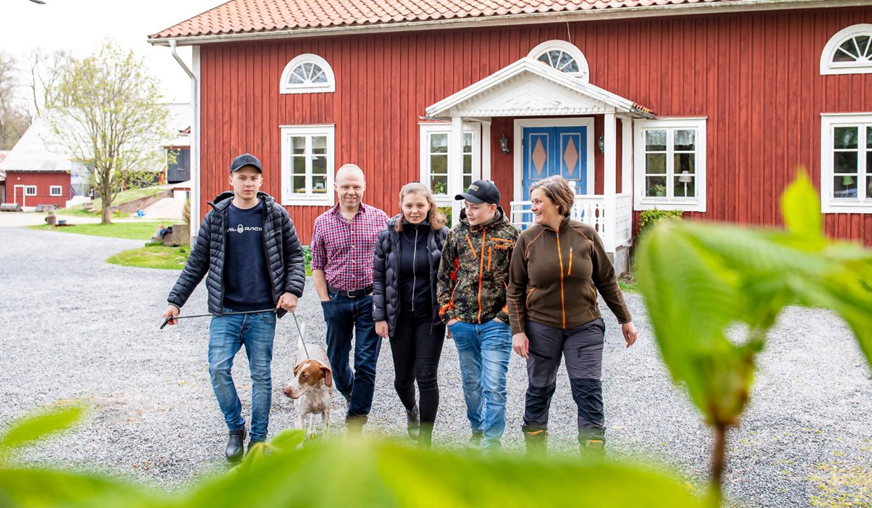 Anna och Erik Thorén, Ulås, Värnamo, maj 2021.