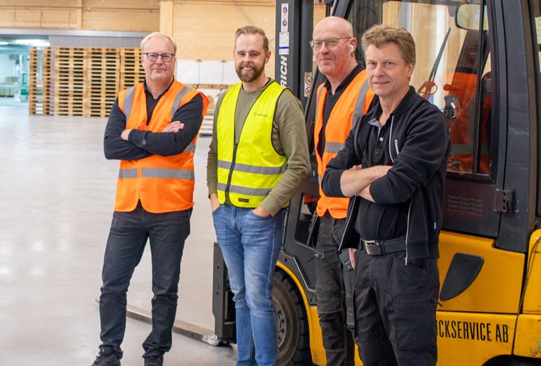 Skogsägaren och medlemmen Torbjörn Engström bygger ut sin fabrik med KL-trä