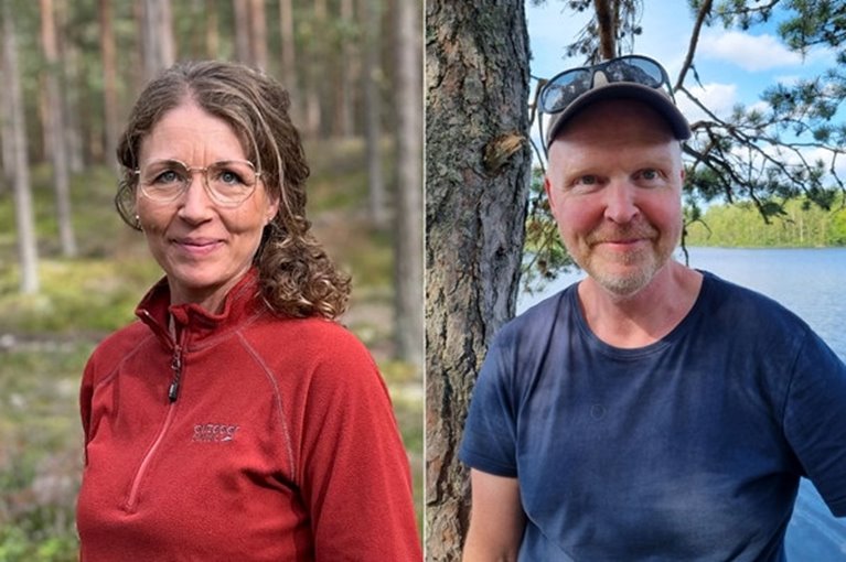 Tina Larsson och Mats Leeman. Nöjda kunder bokslut och deklaration.