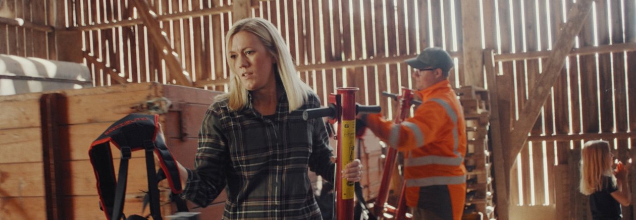 Bilder från filmen om Familjeskogsbruken
Frida Melin