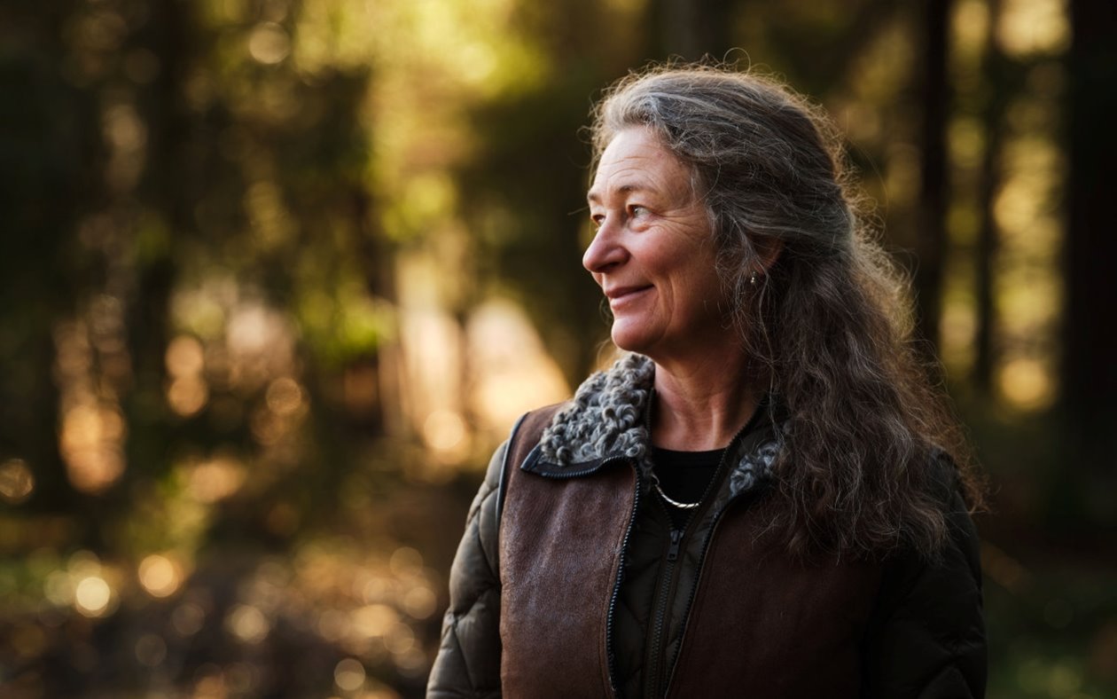 Kampanjbilder från kampanjen Skogslandslaget. Mathilda Clausen Wingårdh medlem i Södra