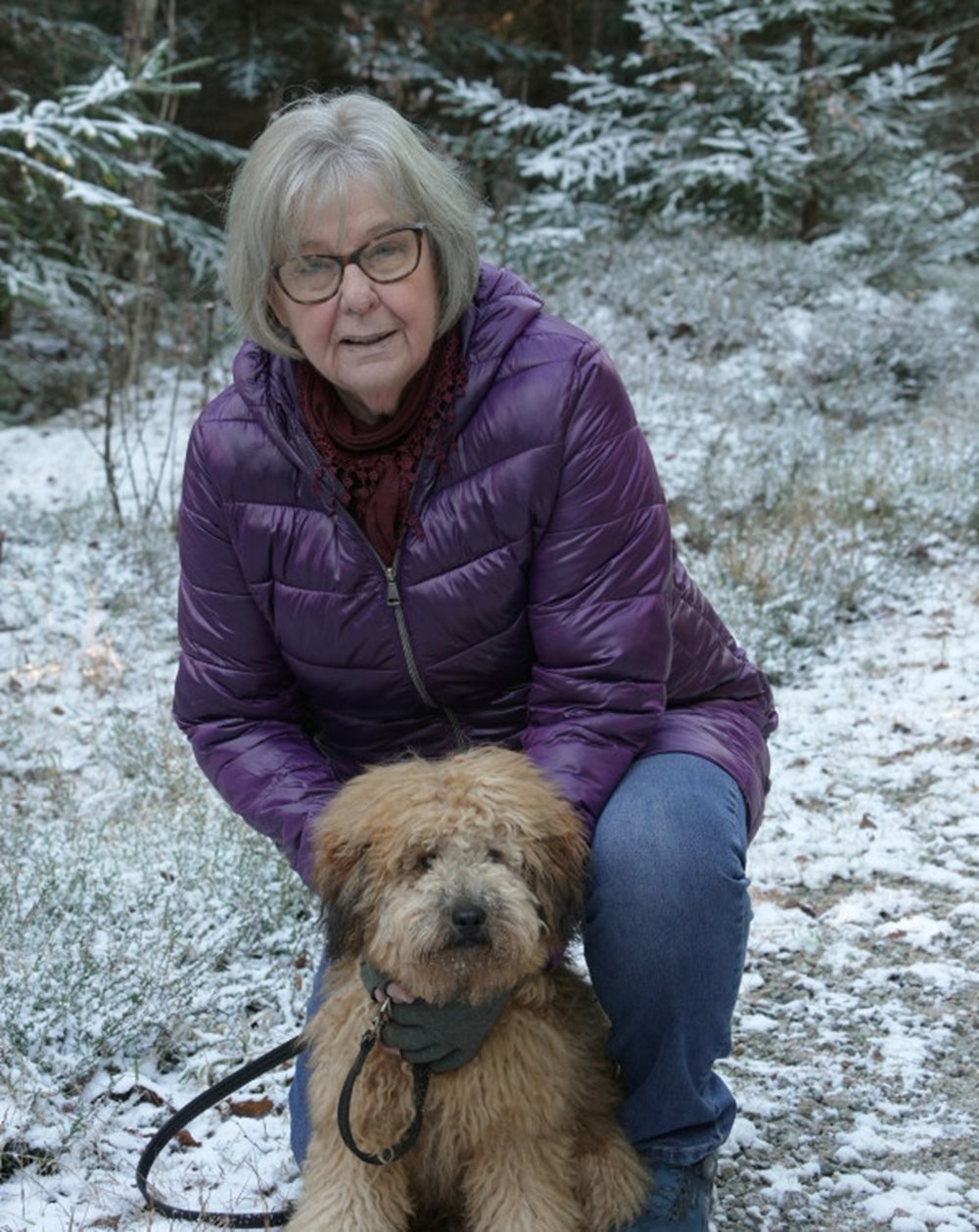 Marianne och Arne Lundin drabbades av stormen Gudrun 8 januari 2005
Här ser vi de 20 år efter stormen 