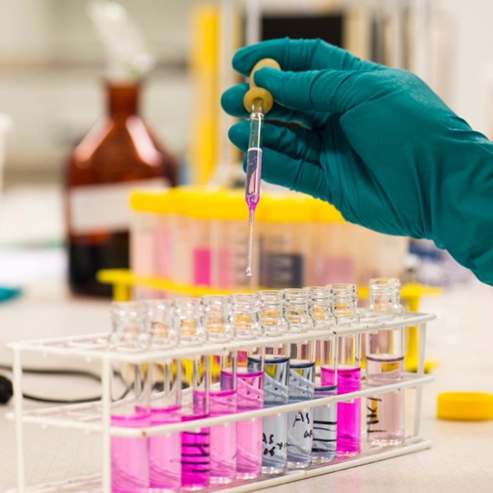 Provrör i Södras labb