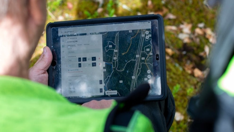 Fälttester av den nya planläggarappen. 28 maj 2025