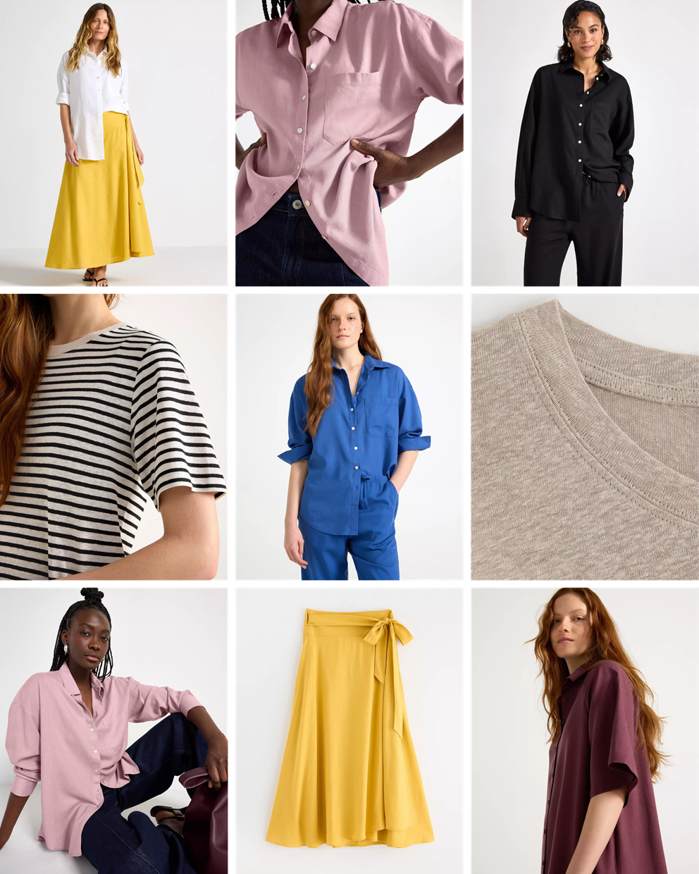 Kollage från Lindex kläder