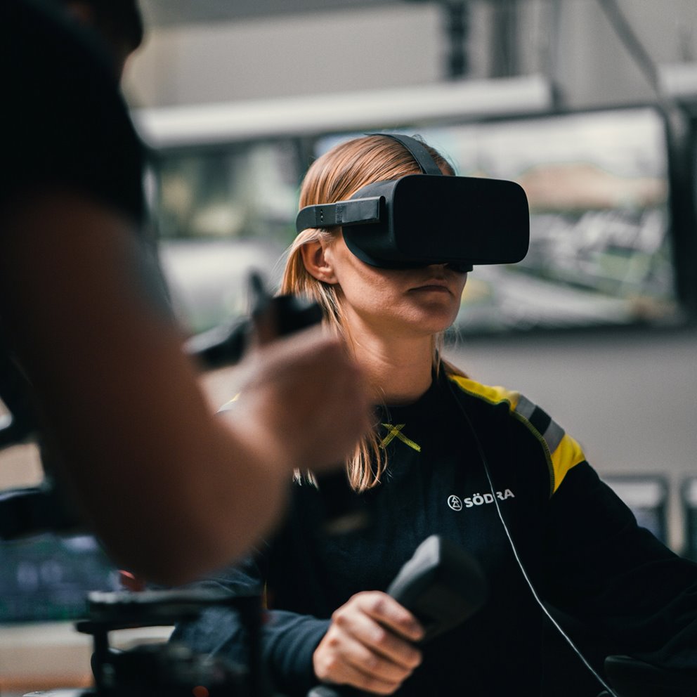 Södra medarbetare med VR