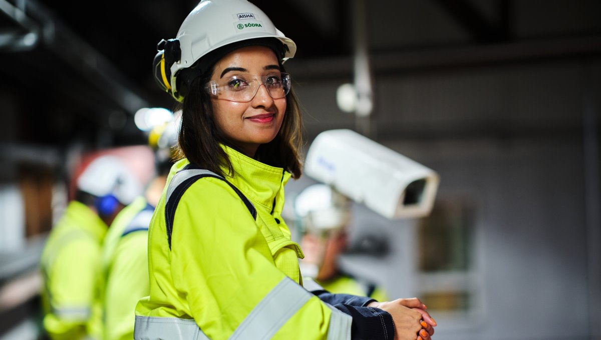 Medarbetare på Södra Cell Mörrum