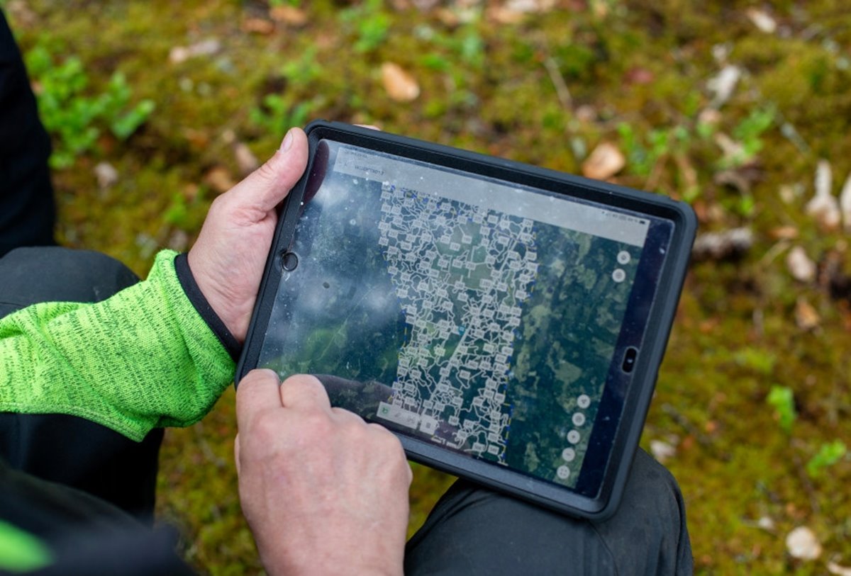 Fälttester av den nya planläggarappen. 28 maj 2025