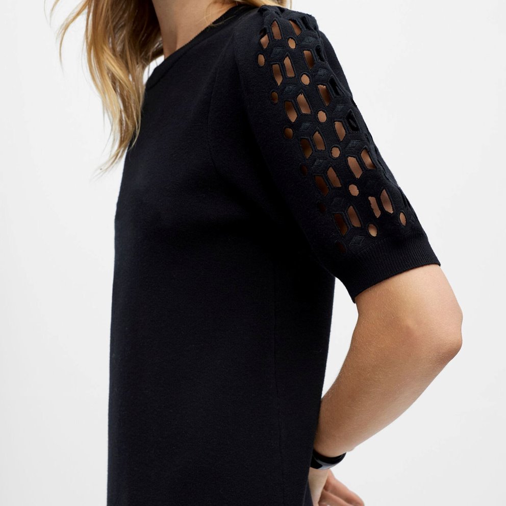 Knitted dress from Object based on OnceMore.