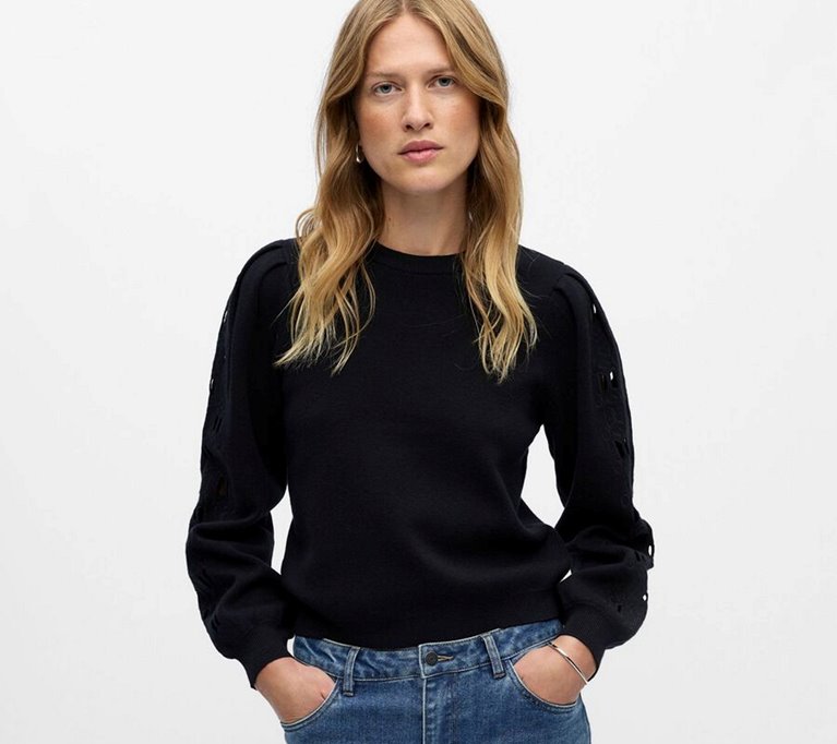 Knitted jumper from Object