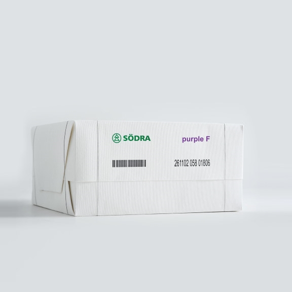 Pulp bale with dissolvingpulp from Södra