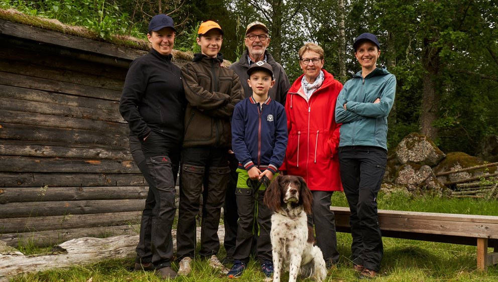Södra medlemmar utomhus