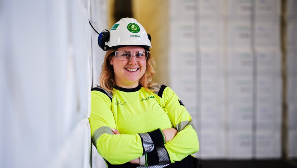 Medarbetare på Södra Cell Mörrum