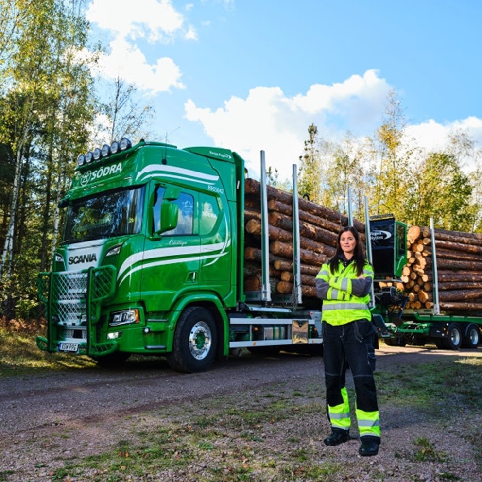 Employer branding 2020 Chaufför Jennifer Lönnqvist