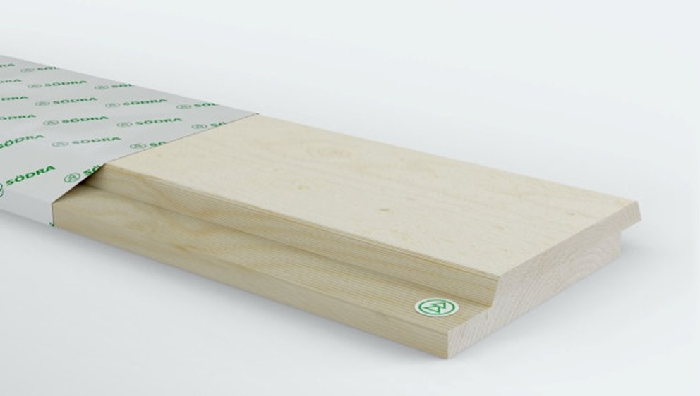 Falsad spårpanel