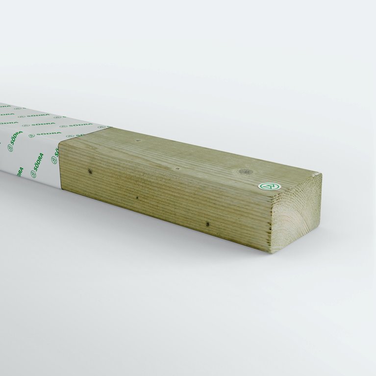 Byggregel C14 furu imp NTR/AB 45x70