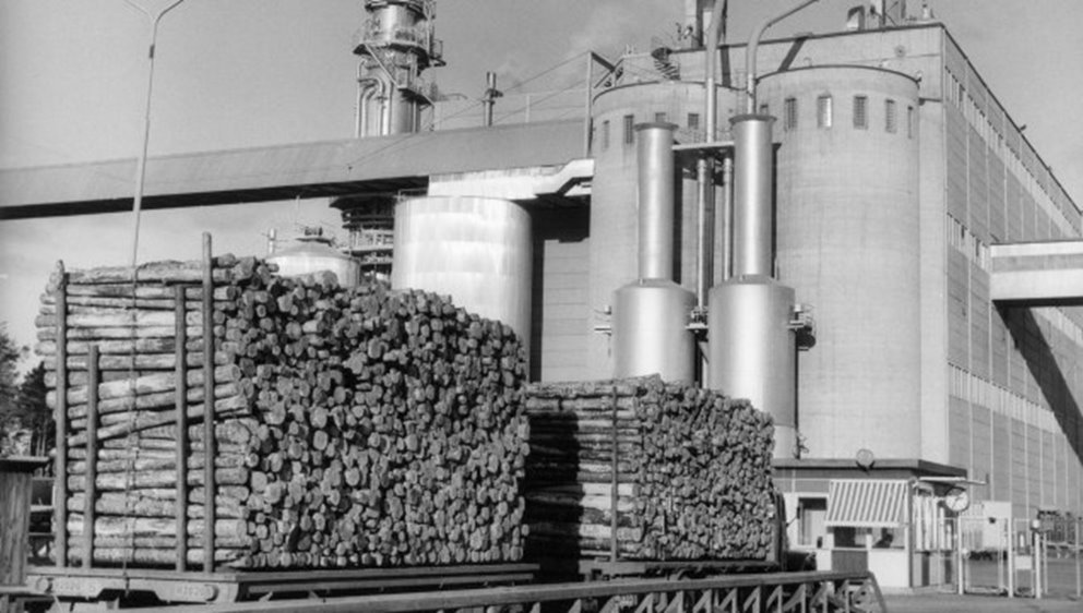 Mönsteråsfabriken oktober 1964.