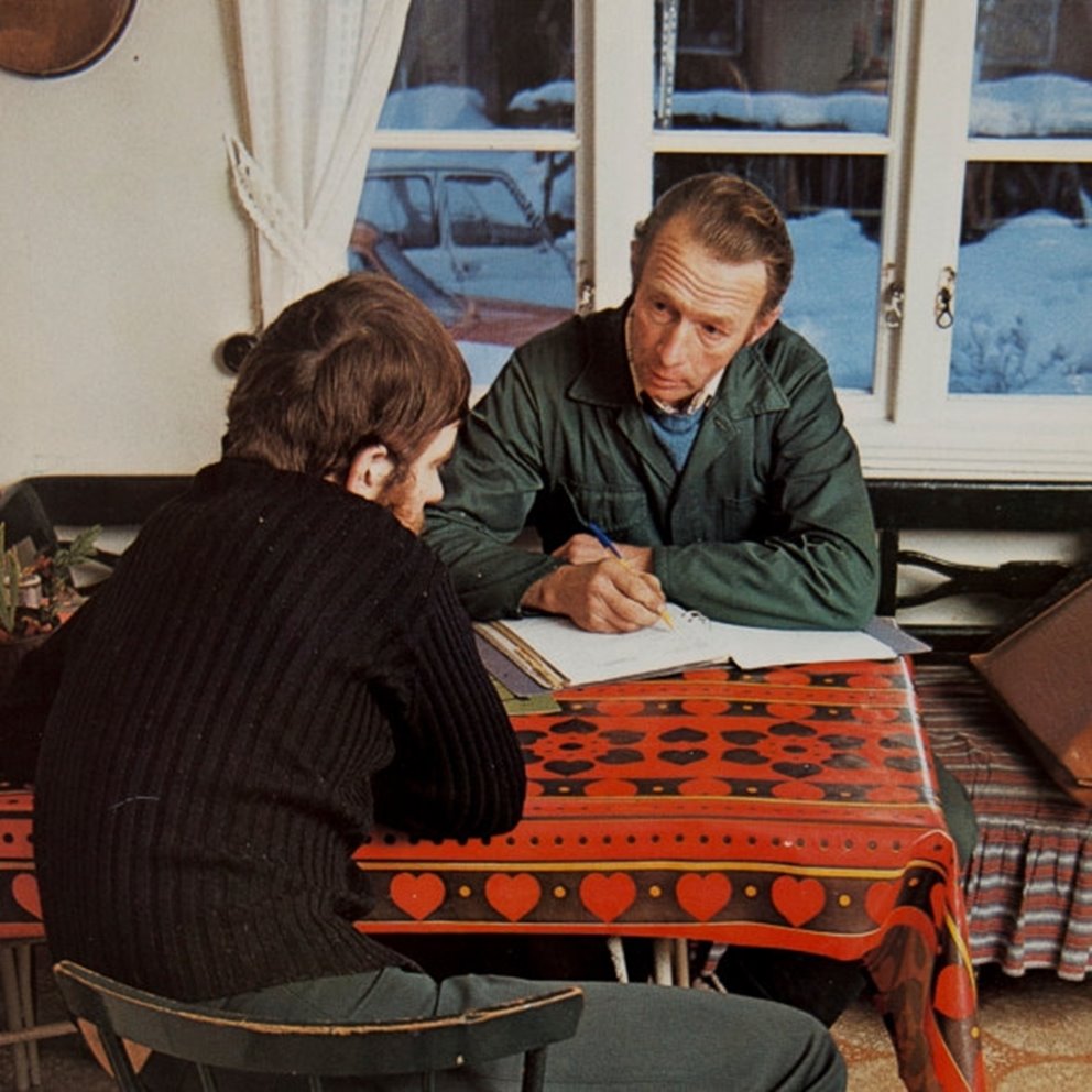 Medlem och skogsinspektor 1977.