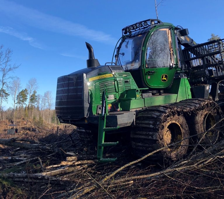 Skotare risad utfart.