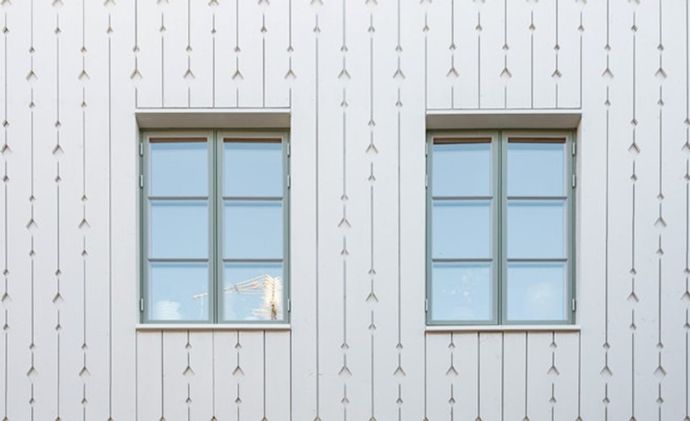 Granpanel med specialutformat diamantmönster Ciselören Eksjö