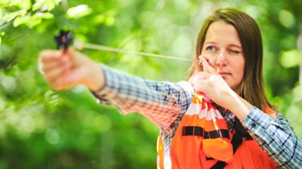 Medarbetare på Södra Skog Hanna Cavonius planläggare