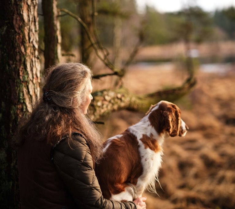 Kampanjbilder från kampanjen Skogslandslaget. Mathilda Clausen Wingårdh medlem i Södra