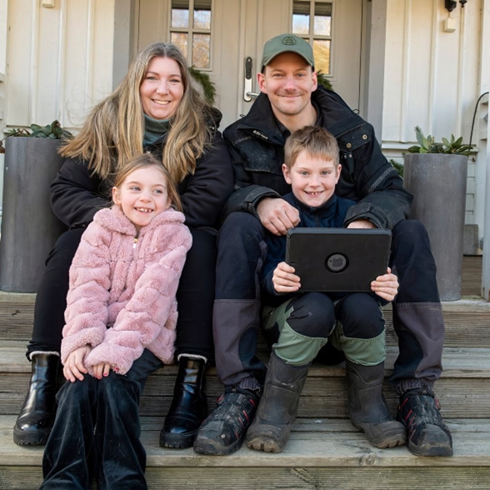 Medlemsreportage Södramedlemmarna Kristofer och Maddeleine Andersson på släktgården Haga i Tranemo.
