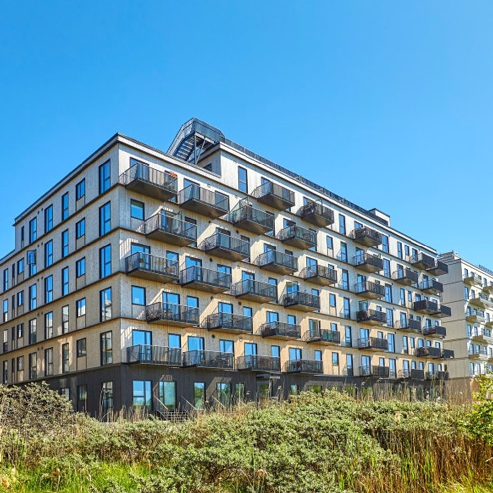 Flerbostadshus Kronen i UN17 village