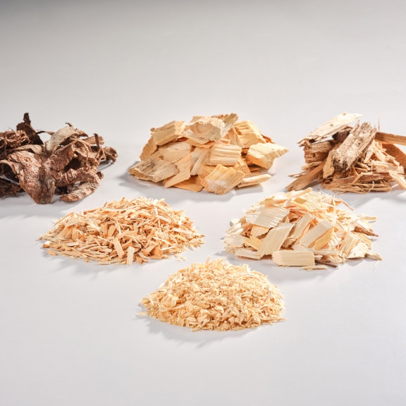Biobränsle flis och bark