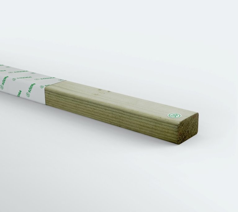 Staketläkt furu imp NTR/AB 28x45