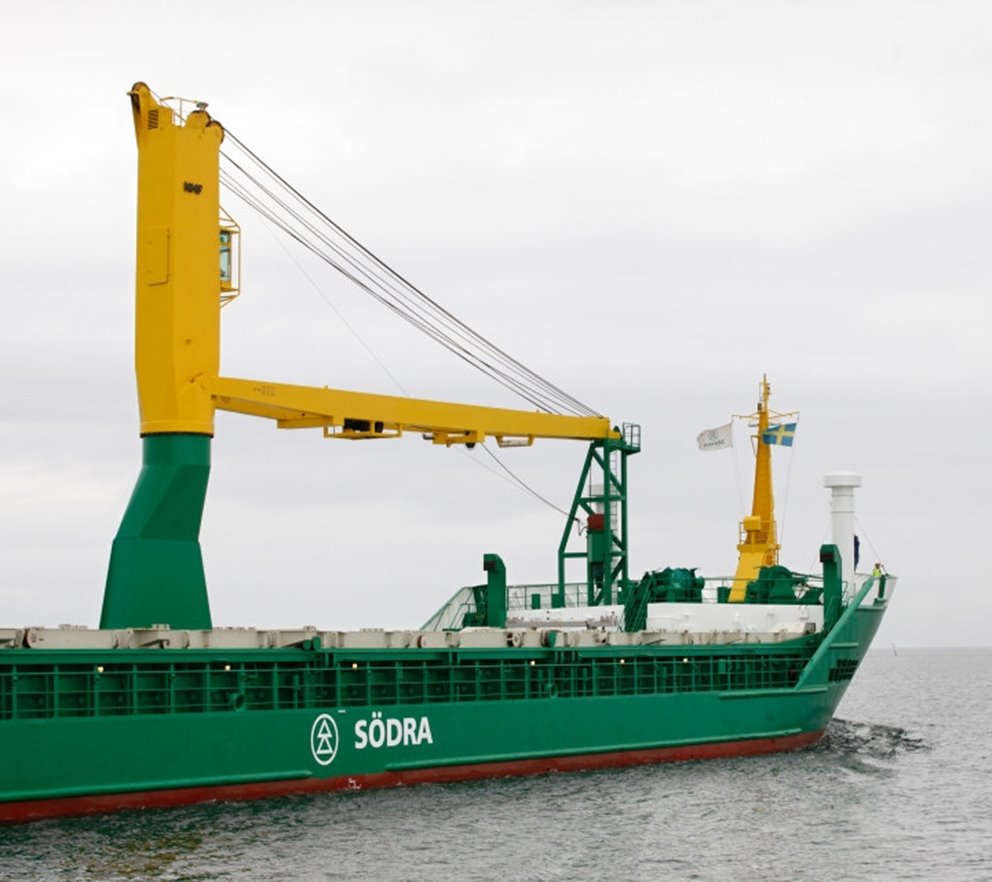 Biometanol transport på fartyg