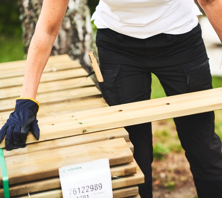 Tryckimpregnerad trall 28x120 mm plockas