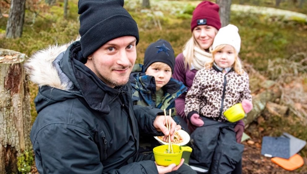 Den hälsosamma skogen: Promenera i skogens skafferi.