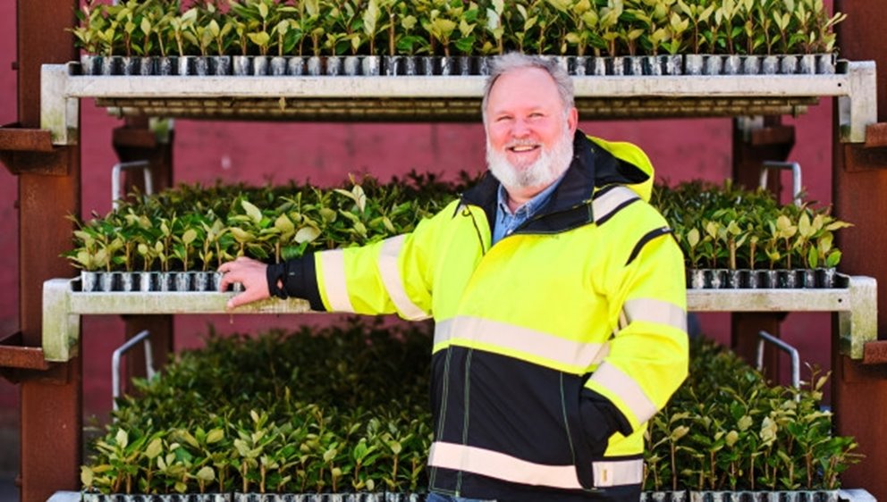 Fotografering plantskolan i Falkenberg.
Michael Wallberg
