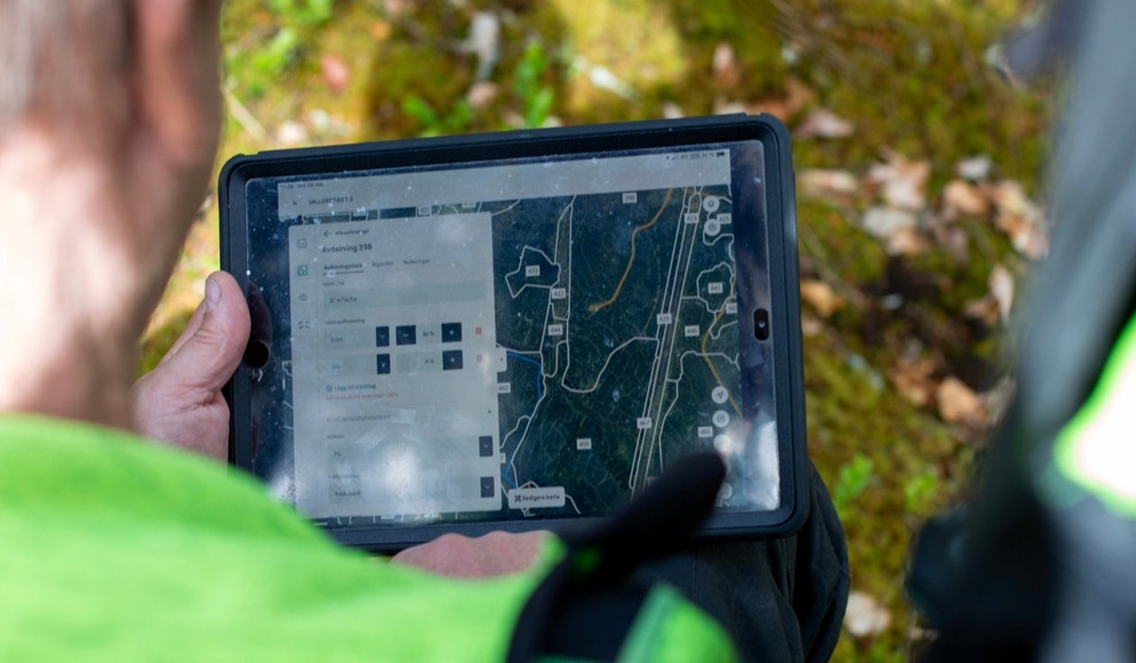 Fälttester av den nya planläggarappen. 28 maj 2025