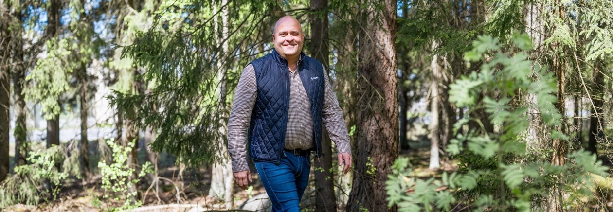 Peter Karlsson, affärsområdeschef Södra Skog