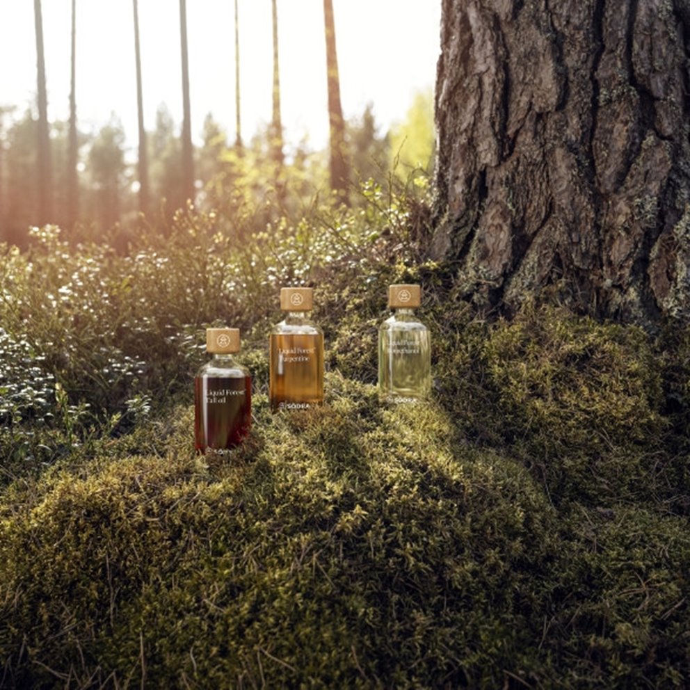 Liquid forest bottles
