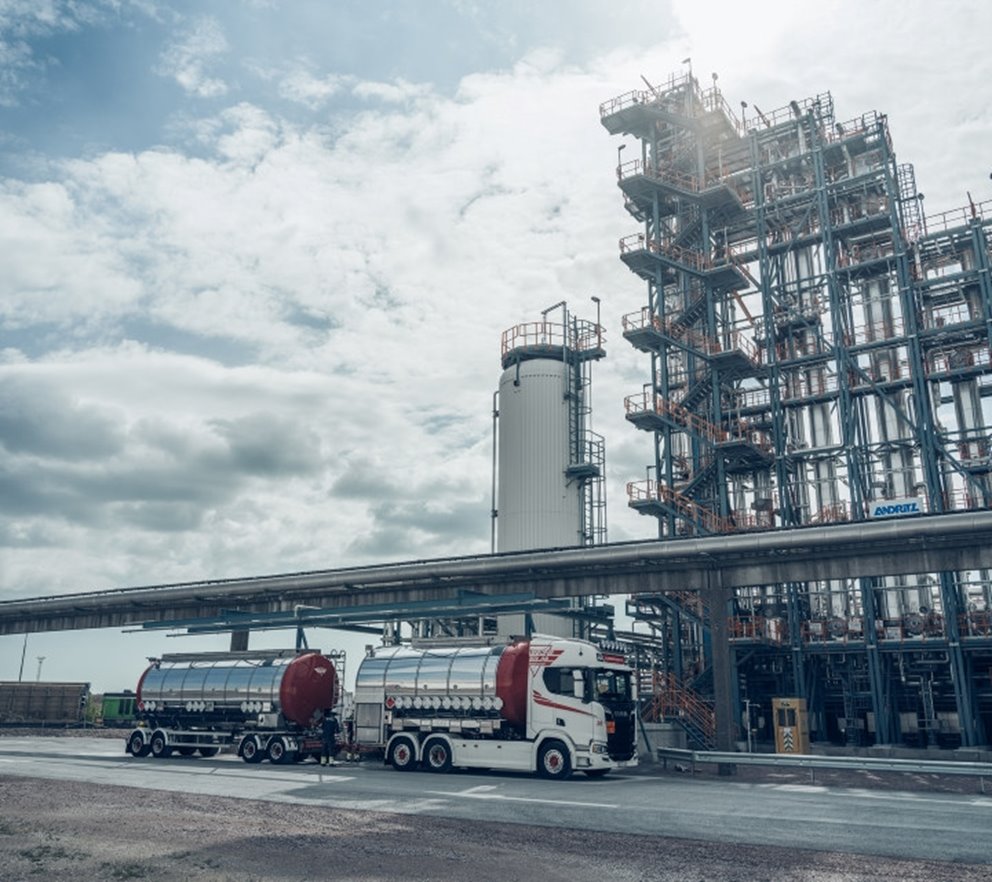 Södra Bioproducts Biometanolanläggningen i Mönsterås