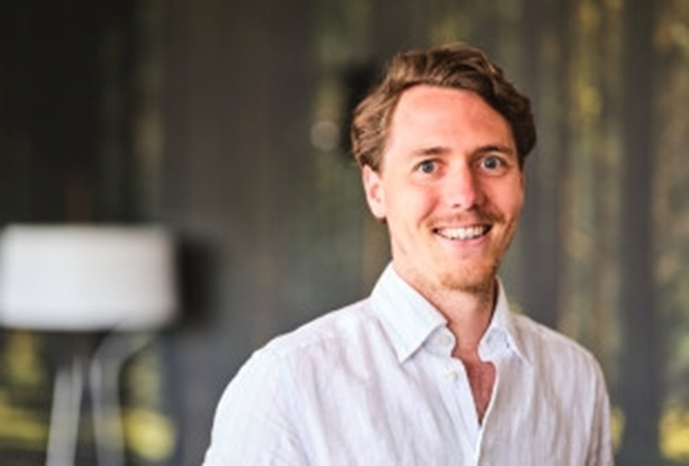 Medarbetare på huvudkontoret i Växjö Viktor Odenbrink sales manager