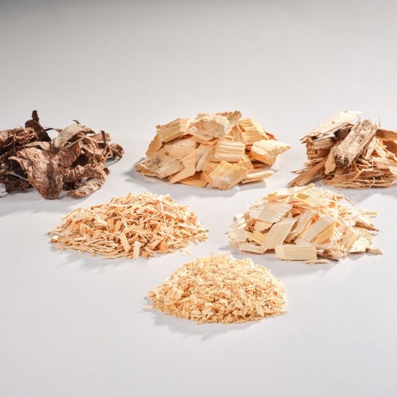 Biobränsle flis och bark