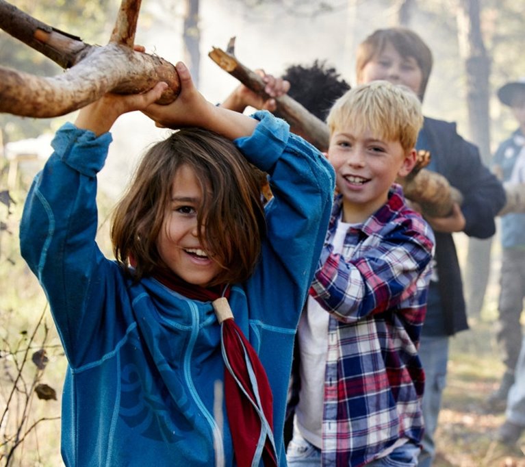 Södra stödjer Scouterna för att fler barn och unga ska få ta del av skogen
